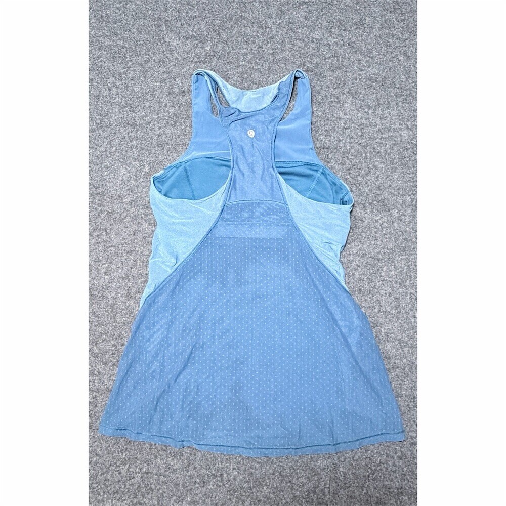 lululemon athletica 6 Body Con
Tank Top Womens Blue Racerback *3 for $30* - Picture 4 of 7